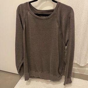 Oversized Distressed Crew Neck - Aerie